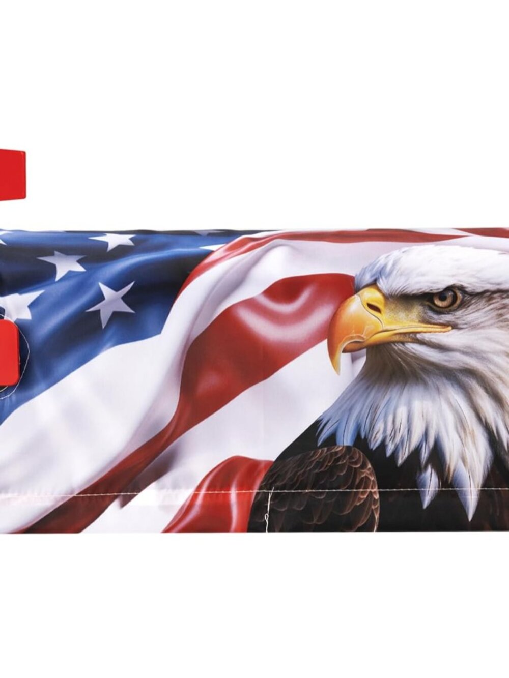 American Eagle Flag Welcome Magnetic Mailbox Cover，7.4 July Fourth Festival Cour